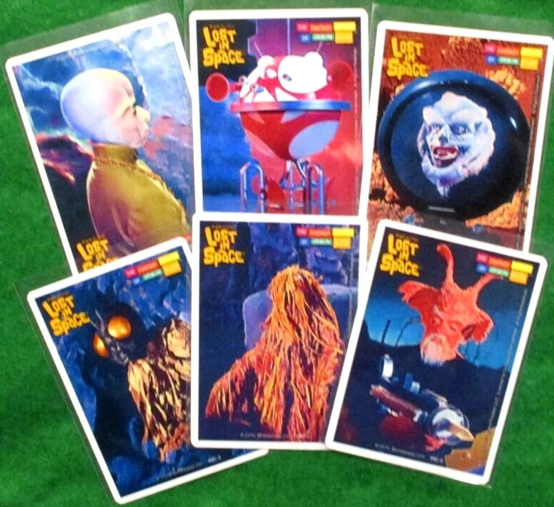Lost in Space ALIENS Set of 6 Metal Cards The Art of Ron Gross LIMITED ISSUE - Image 1 of 4