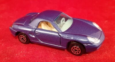 Yatming Porsche 986 Boxster azul metálico púrpura como nuevo sin usar con China #1098 Foto 1 de 4