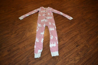 K3- Lazy One "Don't Moose With Me" 100% Algodón Niñas Long Johns Foto 1 de 4