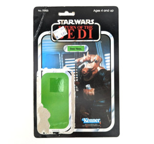 Star Wars Vintage 1983 Kenner Ree-Yees 77-Back Cardback