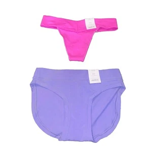 2 Auden Womens Underwear Brief & Thong Pink Purple Panties Small (4-6) Intimate - Picture 1 of 8