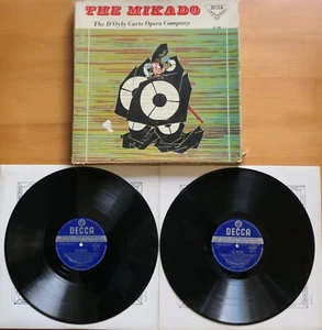SKL 4006-7 ED1 Gilbert & Sullivan The Mikado Decca South Africa 2LP Box 1st WBG - Bild 1 von 8
