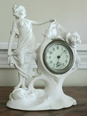 Weidlich Brothers Art Nouveau Boudoir Clock c. 1905 Cover