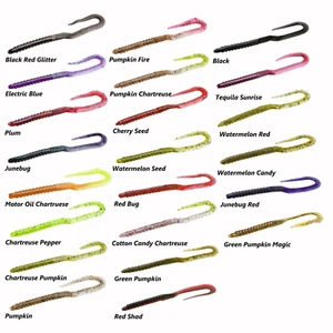 Worm Softbait Zoom U-TAIL Worm Lure 6.75" Predator Fishing Bait - Picture 1 of 23