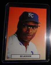 Premium Player #1 Bo Jackson Orange Card NRMT / MINT