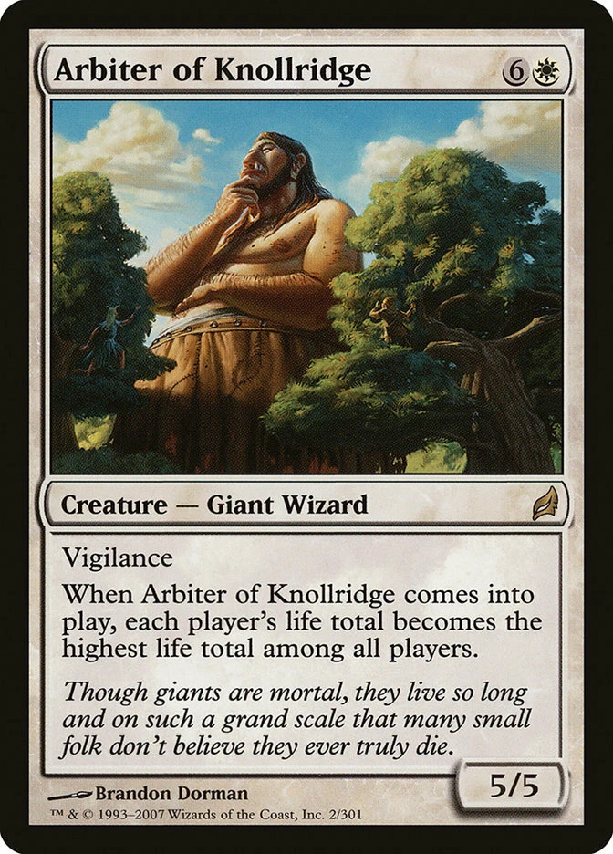 1x Arbiter of Knollridge - LP - Lorwyn - SPARROW MAGIC - mtg -  - Image 1 of 1