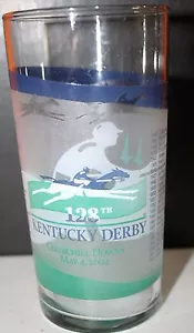 2002 Kentucky Derby 128 Commemorative Mint Julep Horse Racing Glass Churchill - Picture 1 of 3