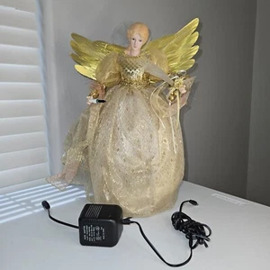 Creative Design LTD Fiber Optic Light-Up Christmas Tree Topper - Picture 1 of 11