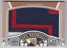 2015-16 Leaf Genesis Epic Materials Patch #25 Evan Cormier Patch /20