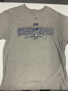 Seattle Mariners & Oakland Athletics 2012 Opening Series In Tokyo Japan T-Shirt - Bild 1 von 5