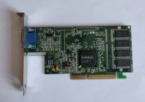 Matrox Millennium Graphics Card: MGA-G200 B8 AGP VGA *Tested / Working* - Picture 1 of 5