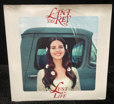 Lana Del Rey - Lust For Life Vinyl 2LP Album - Coke Bottle Clear - NEW + SEALED! - Imagem 1 de 4