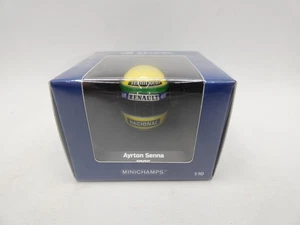Ayrton Senna 1986 Lotus Minichamps F1 Helmet 1/10 Formula 1 - Picture 1 of 2