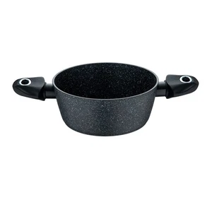 Topf ORION BLACK DH 20x8.50 cm schwarz Bratentopf Universaltopf Suppentopf - Bild 1 von 5