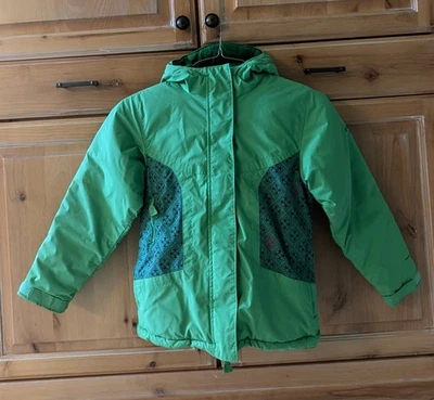 Columbia Reversible Jacket Youth L 14-16 TWO Tone Colorblock Green/Green - Image 1 of 4