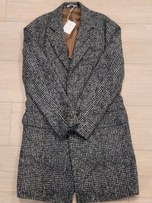 Abrigo de lana de alpaca Brunello Cucinelli para hombre talla 50 nuevo con etiquetas Foto 1 de 4