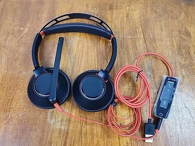Plantronics Poly Blackwire USB C C5220 Wired Binaural USB Headset No Case* - Image 1 of 4