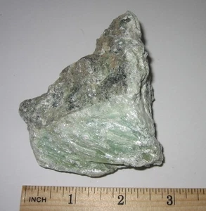 2.5" RARE LARGE NATURAL ROUGH GREEN TALC CRYSTAL MINERAL FROM VERMONT USA 229.7g - Bild 1 von 4