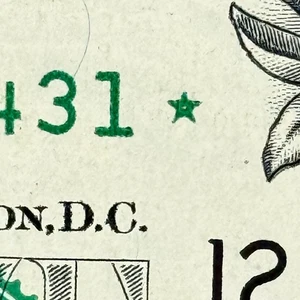 Star Note Error Filled in Star 2017 San Francisco District L Free Shipping - Picture 1 of 6