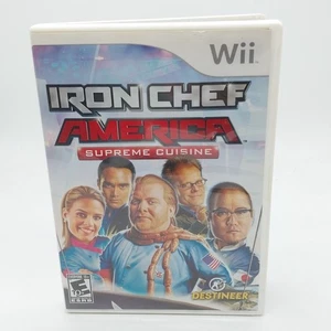 Iron Chef America: Supreme Cuisine Nintendo Wii 2008 - Picture 1 of 5