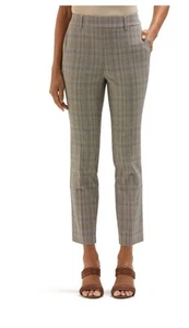 Rafaella Pull-On Belt Loops Functional Pockets Stretch Ankle Pant Warm Taupe 18 - Picture 1 of 6