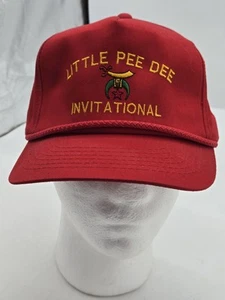 Red Shriners Little Pee Dee Invitational Truckermütze neu aus altem Lagerbestand - Bild 1 von 6