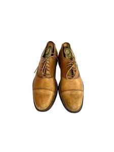 Cole Haan Williams Tan Leather Cap Toe Oxford Dress Shoes Men Size 8 M - Picture 1 of 13