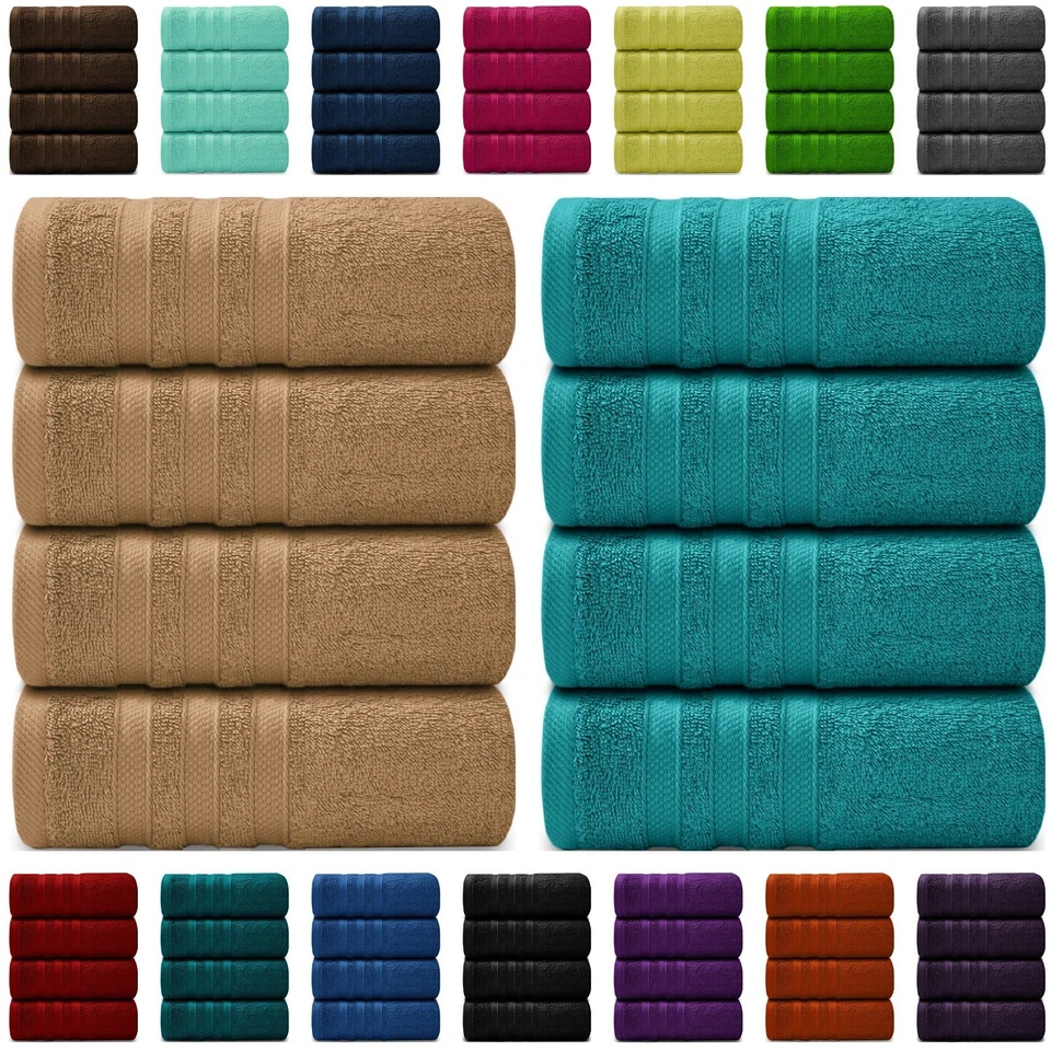 WHOLESALE TRADE DEALZ Extra Large Super Jumbo Bath Sheet Egyptian Cotton 100x200cm Soft Bathroom Towel