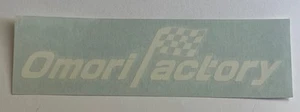 Omori Factory Weiß Aufkleber für Nissan Nismo R33 400R R34 GTR Skyline R-Tune CRS - Bild 1 von 4