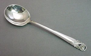 SPRING GLORY - INTERNATIONAL STERLING CREAM SOUP SPOON(S) - Picture 1 of 1