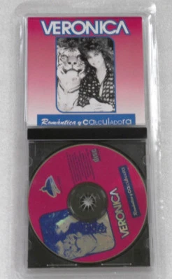 VERONICA CASTRO / ROMANTICA Y CALCULADORA  CD 1992 CAPITOL EMI LATIN POP NEW HTF Foto 1 de 4