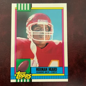 1990 Topps TIFFANY Set HERMAN HEARD #260 K.C. CHIEFS ** MINT ** HIGH GRADE - Picture 1 of 2
