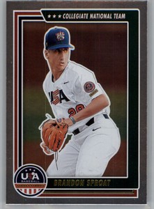 2022 Panini Stars and Stripes USA Baseball Retail Base or Holo Silver PFL