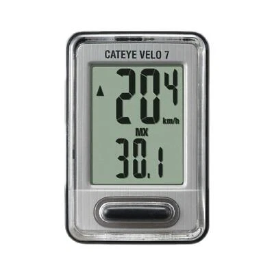 CatEye CC-VL520 Velo 7 Cycle Computers - Grey - Image 1 of 4