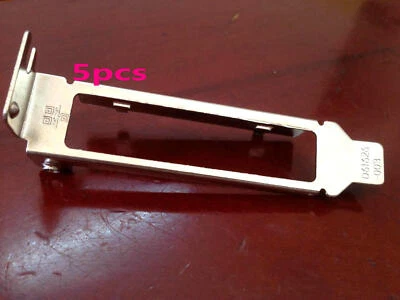 5pcs New Low Profile Bracket for Intel 9404PTL, EXPI9404PTL; HP NC364T - Image 1 of 2