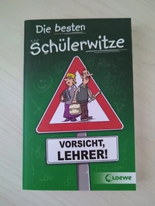 Die besten Schülerwitze - Vorsicht, Lehrer!: Witzebuch, Geschenkbuch für Grundsc - Bild 1 von 7