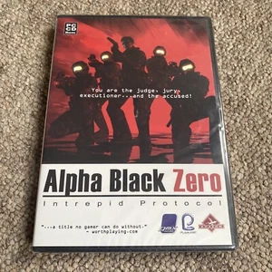 Alpha Black Zero Intrepid Protocol PC CD ROM (2004) Windows - New Sealed - Picture 1 of 2