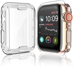 Apple Watch 42mm Watch Case Soft Cover Compatible with iWatch Series 1 / 2 / 3 - Picture 1 of 4