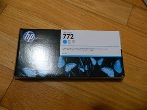 2022 GENUINE HP #772 300ml Cyan Cartridge CN636A DESIGNJET Z5200 FACTORY SEALED - Picture 1 of 1