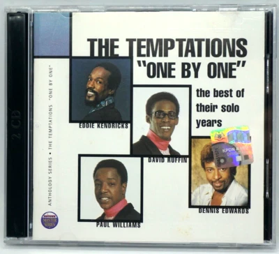 The Temptations : ONE BY ONE (Best Of Solo Years) 2CD - (German 1996 PMDC)  HTF - Image 1 of 4