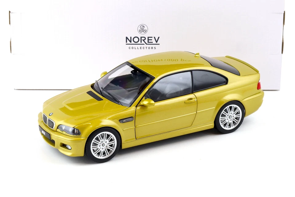 1 18 BMW M3 E46 Coupé 2000' Norev Nuova Emb. Orig. 183000