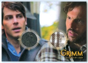 DAVID GIUNTOLI & SILAS WEIR MITCHELL "NICK & MONROE COSTUME GC16" GRIMM SEASON 1