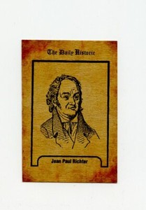 #TN15850 JEAN PAUL RICHTER Daily Historic Trade Card RARE