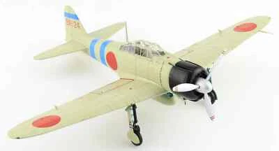JAPAN A6M2 ZEROTYPE 21 FIGHTER- CARRIER HIRYU, PEARL HARBOUR - 1:48 HOBBY MASTER - Image 1 of 4