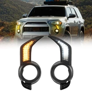 Para 4Runner 2013-2021 2X LED luz antiniebla delantera DRL lámparas de marcha lámpara de giro - Imagen 1 de 12
