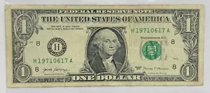 One Dollar Birthday Bill 19710617 June 17, 1971 - Picture 1 of 2