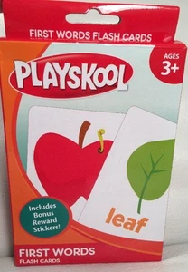 PLAYSKOOL " FIRST WORDS" FLASH CARDS - Picture 1 of 2