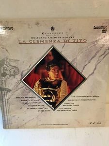 Mozart, L Clemenza Di Tito, laserdisc, Pioneer, Italian, Sub English, 2 disc - Picture 1 of 3