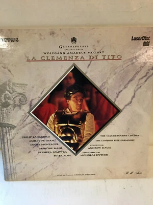 Mozart, L Clemenza Di Tito, laserdisc, Pioneer, Italian, Sub English, 2 disc - Image 1 of 3