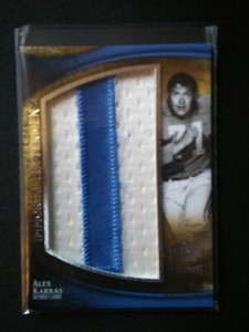 2009 Upper Deck Icons Immortal Lettermen ( I ) ALEX KARRAS #47/105 Detroit Lions